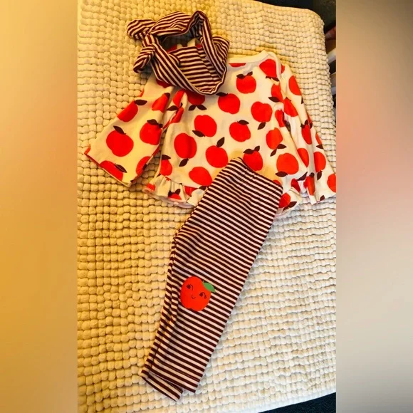 Cat & Jack Baby White set. 0-3 months - Picture 1 of 5